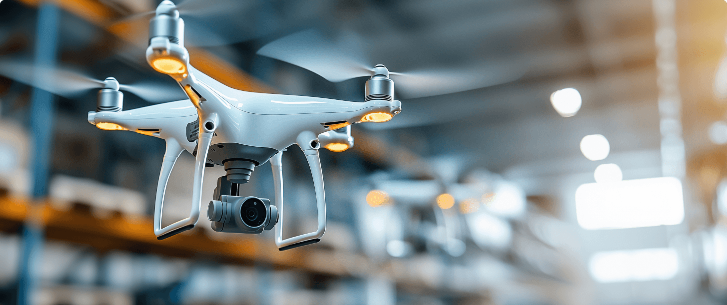 Monitoramento aéreo com drones