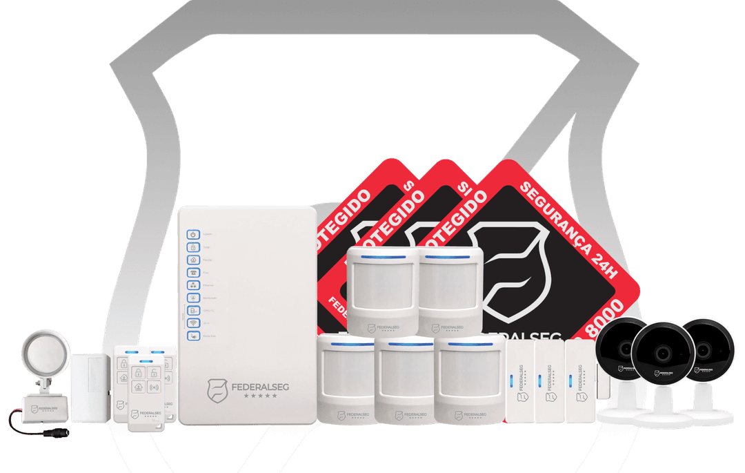 Kit Segurança Avançada Federal Seg