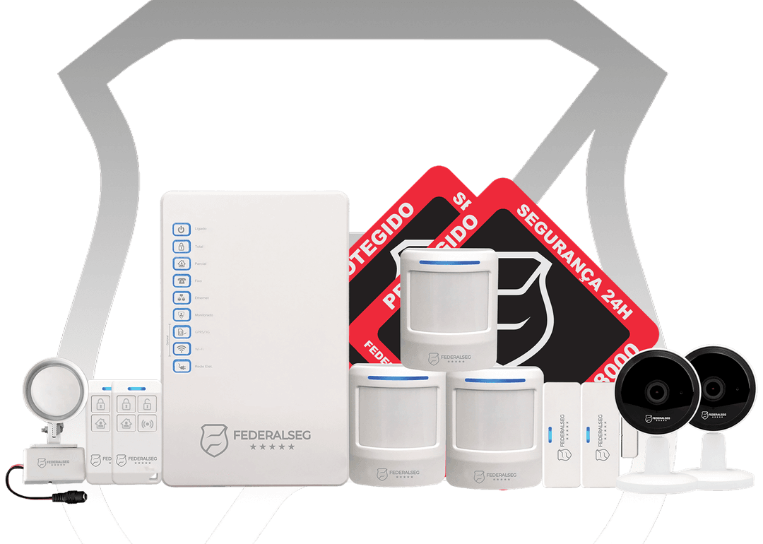 Kit Segurança Completa Federal Seg